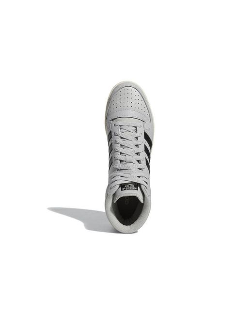Adidas Gray Top Ten Rb Core' for men