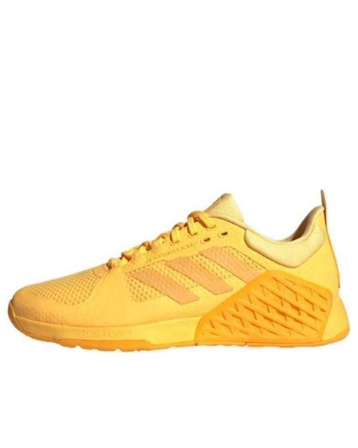Adidas Yellow Dropset 2 Trainer for men