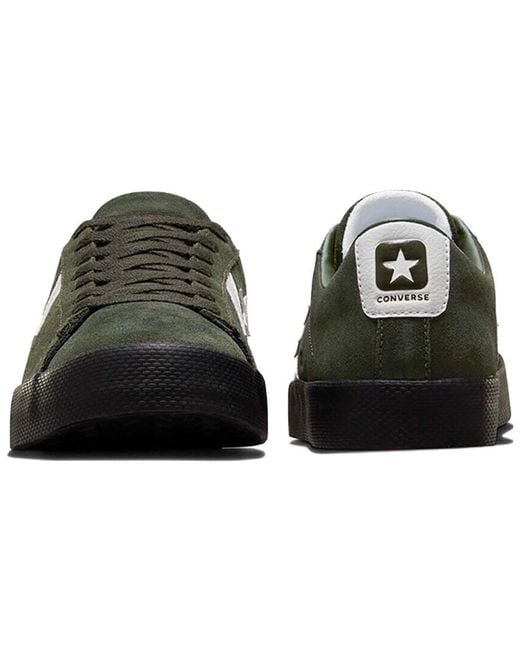 Converse Black Cons Pl Bulk Pro Suede Shoes 'Forest Shelter' for men