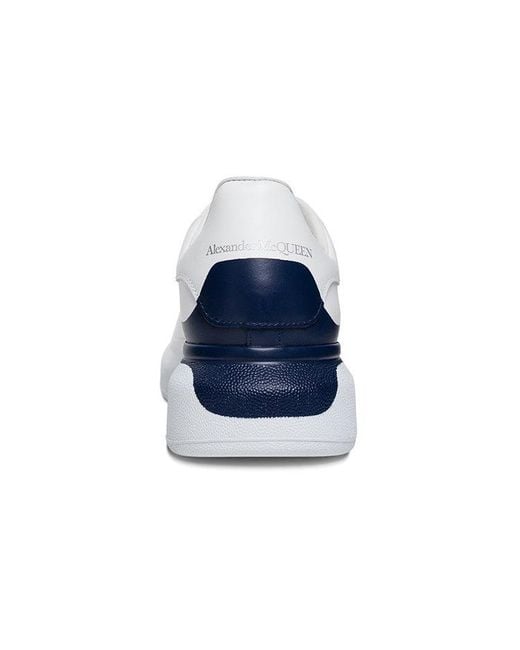 McQueen Blue Oversized Sneaker Heel' for men