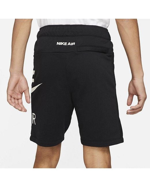 Nike Black Sportswear Air French Terry Shorts for men