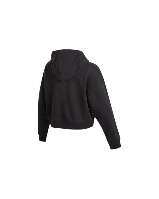Nike Red (Wmns) Fleece Allover Printed Hoodie