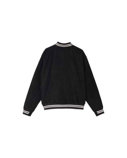 Nike Black Nsw Varsity Jacket for men