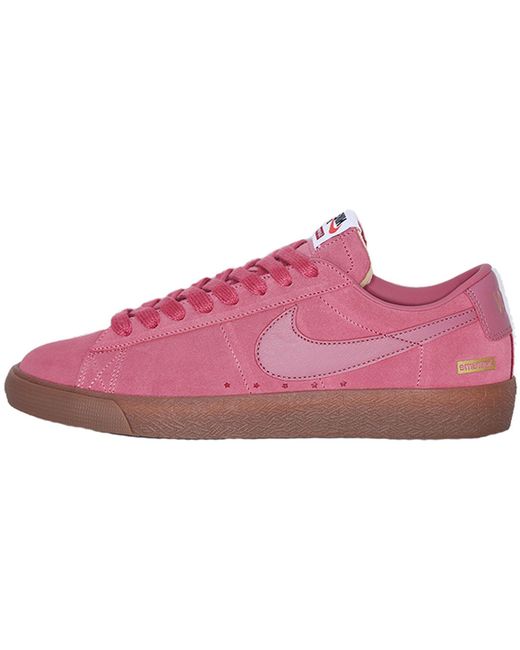 Nike Pink X Supreme Sb Blazer Low Gt 'Desert Bloom' for men