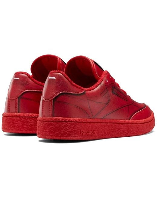 Reebok Red Maison Margiela X Club C 'Vector' for men