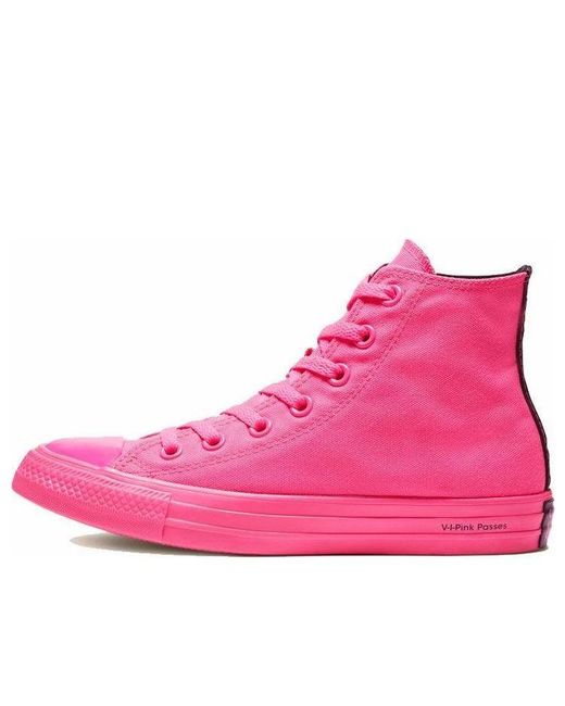 Converse Pink Opi X Chuck Taylor All Star High 'V-I- Passes' for men