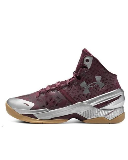 Under Armour Purple Curry 2 Retro 'Domaine Curry' for men