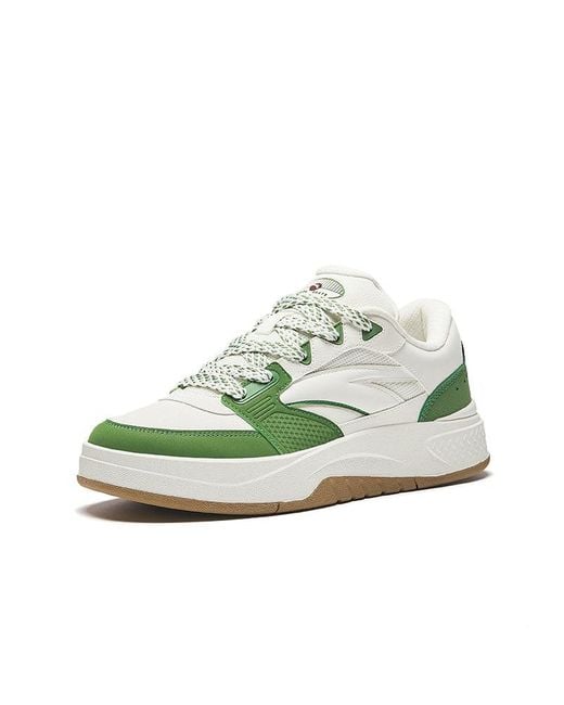 Anta White Skateboarding Series Sneakers for men