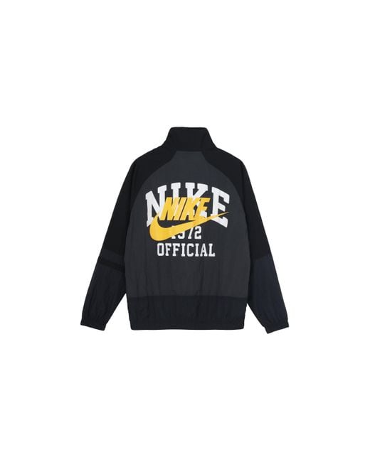 Nike Blue As Sportswear Trend Ul Jkt Jacket Anthracite for men