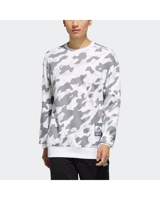 Adidas White U2 Gfx Cs Lng for men