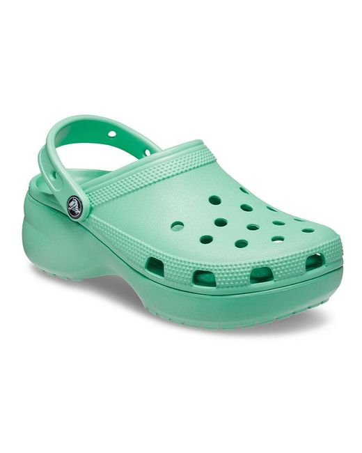 CROCSTM Green Classic Platform Clog