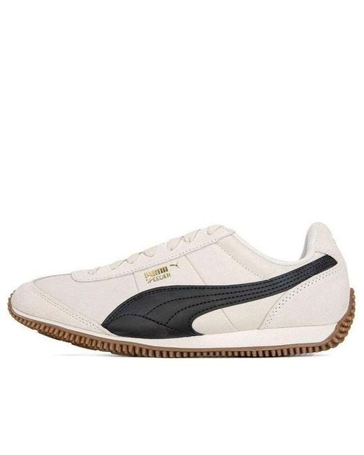 PUMA White Speeder Sd 'Whisper' for men