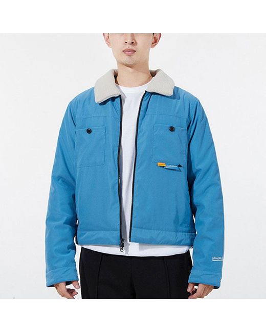 Nike Blue Sports Padded Clothes Jacket for men