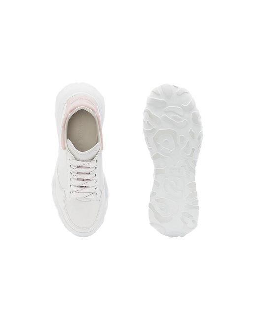 McQueen White (Wmns) Court Trainer 'Patchouli'