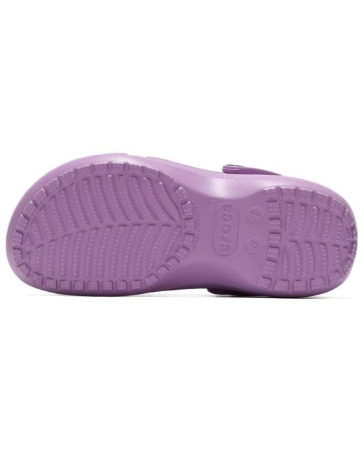CROCSTM Purple (Wmns) Classic Clouds Retro Beach Shoe