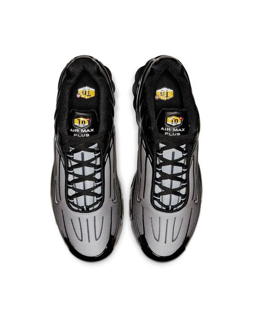 Nike Black Air Max Plus 3 Og 'Wolf' for men