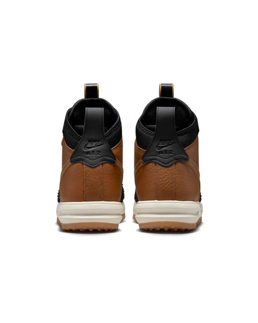 Nike Brown Lunar Force 1 Duckboot 'Ale' for men