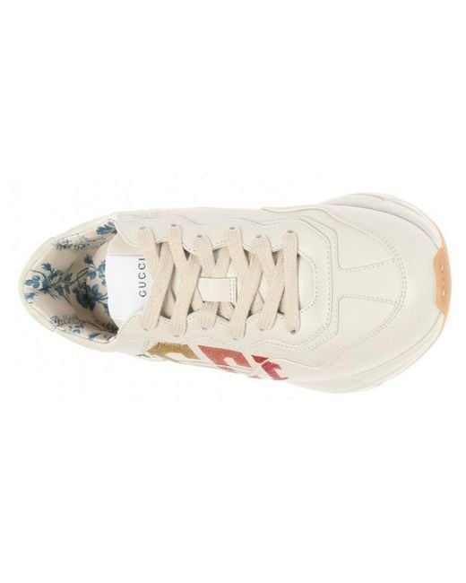 Gucci White (Wmns) Rhyton 'Glitter'