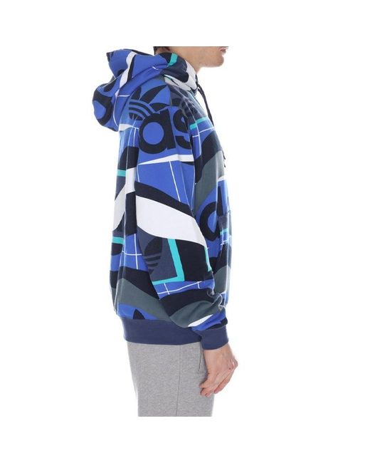 Adidas Blue Originals Catalog Aop Hdy Sports for men