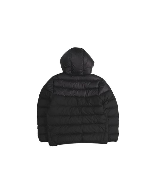 Nike Black Nsw Windrunner Down Fill Stay Warm Solid Color Hooded Down Jacket for men
