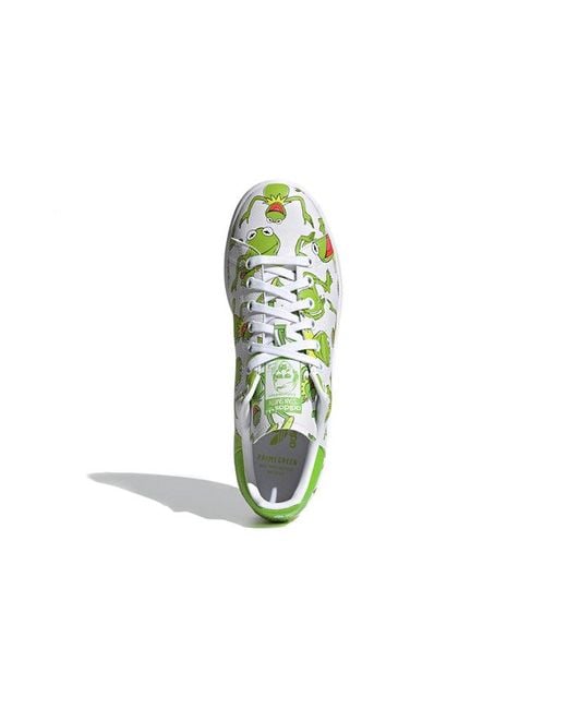 Adidas Green The Muppets X Stan Smith 'Kermit The Frog Allover Print' for men