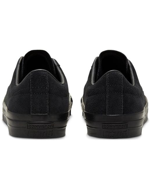 Converse Black One Star Pro Low 'Triple' for men