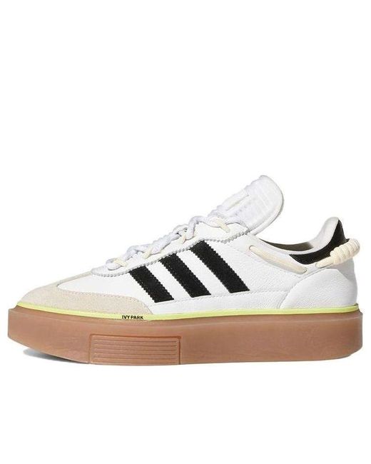 Adidas White (Wmns) Ivy Park X Super Sleek 72 Gum'