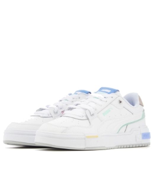 PUMA White Ca Pro Glitch Pastel