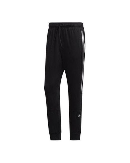 Adidas Black M Mh Bos Tp Sj Training Series Sports Pants for men