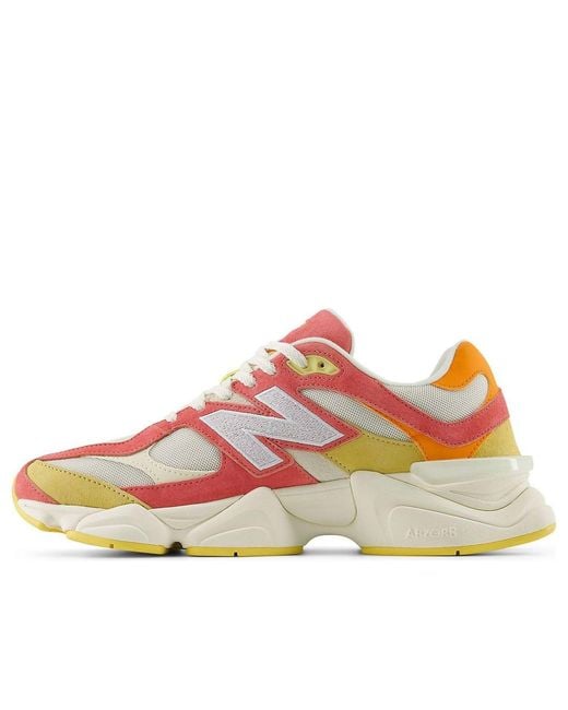 New Balance Gray 9060 'Fluorescent' for men
