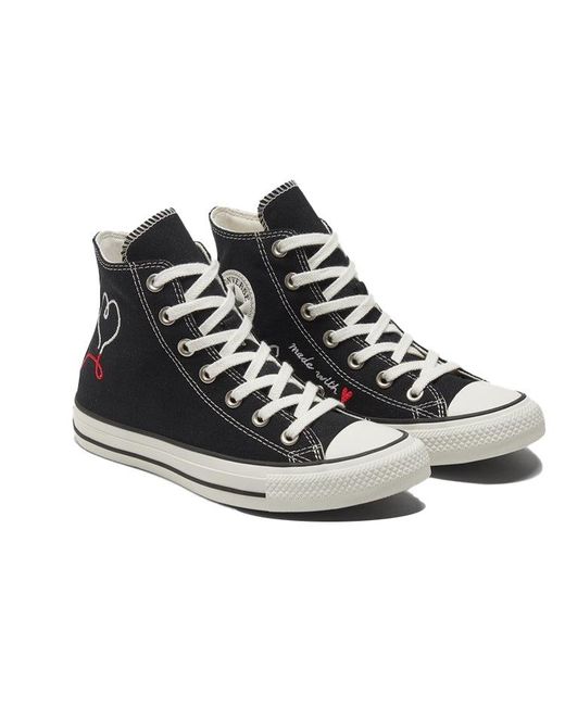 Converse Black Chuck Taylor All Star High 'Made With Love for men