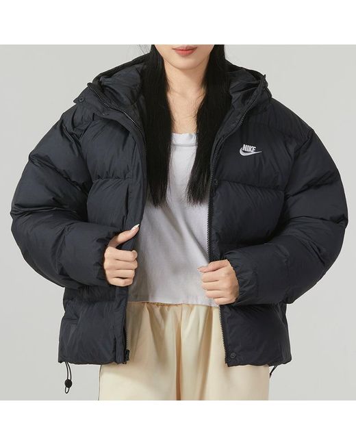 Nike Black (Wmns) As Nsw Tf Ecdwn Gs Puffer
