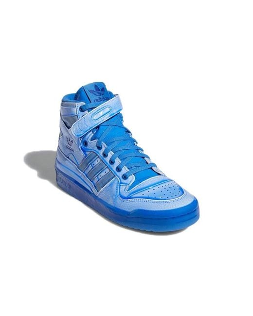 adidas Jeremy Scott X Forum High 'Dipped in Blue for Men | Lyst UK