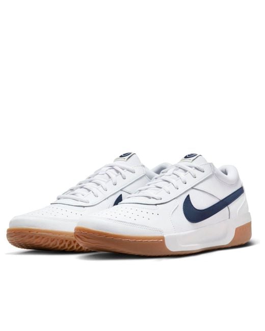 Nike White Zoom Court Lite 3 Midnight' for men