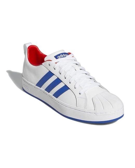 Adidas Blue Neo Streetcheck Cloudfoam Court Low Shoes 'Cloud' for men