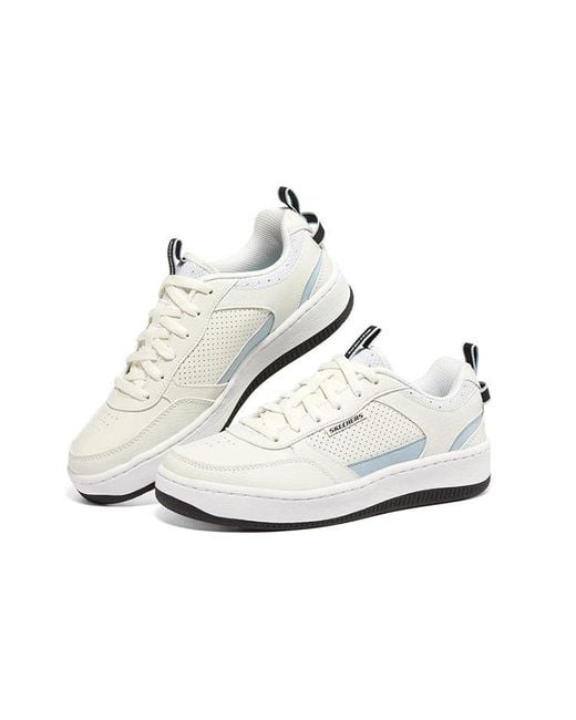 Skechers White (Wmns) Sport Court 92