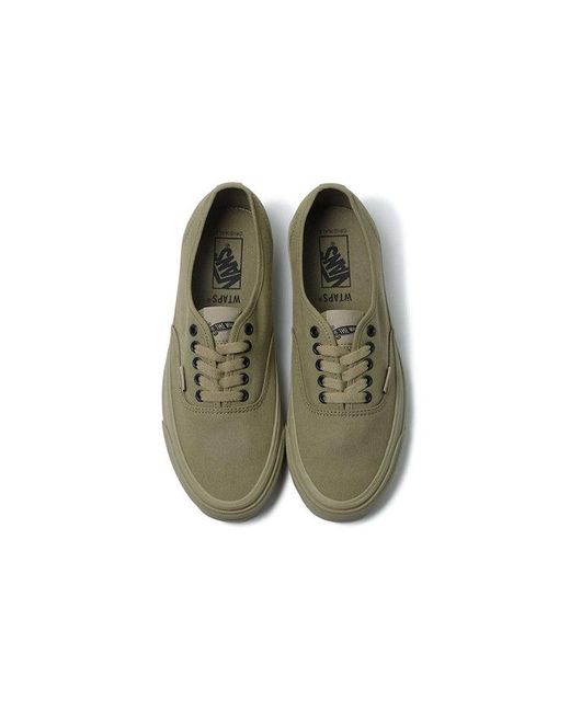 Vans Green Wtaps X Og Authentic Lx Drab' for men