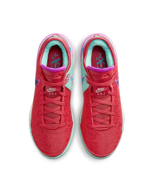Nike Red Zoom Lebron Nxxt Gen Ep 'Track Emerald Rise' for men