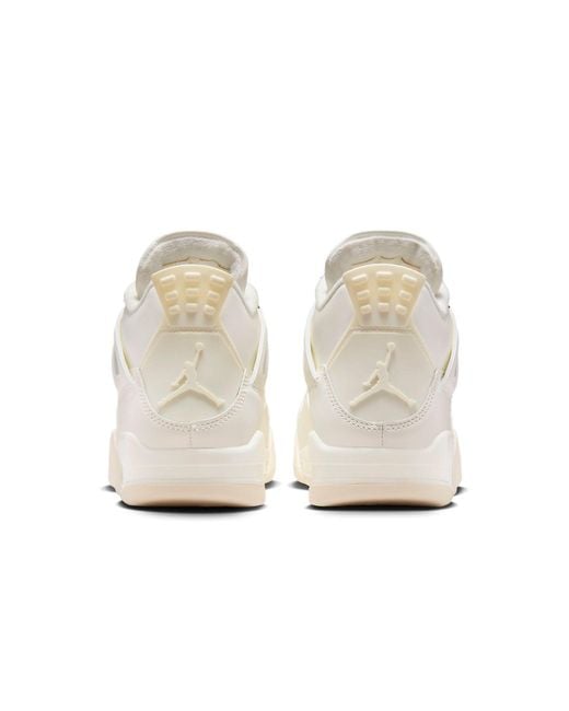 Nike White (Wmns) 4 Retro 'Metallic'