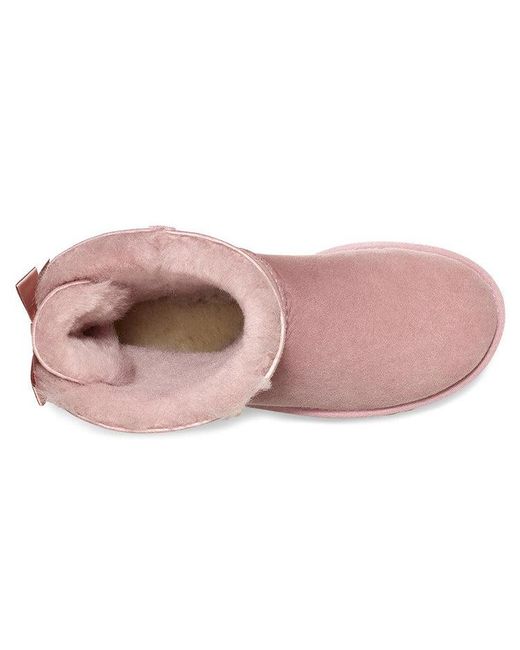 Ugg Pink (Wmns) Bailey Bow Ii 2.0 Fleece Lined