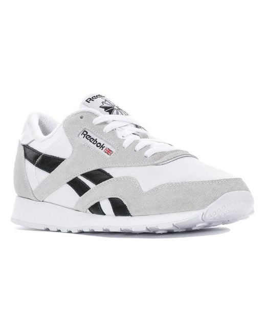 Reebok White Classic Nylon for men