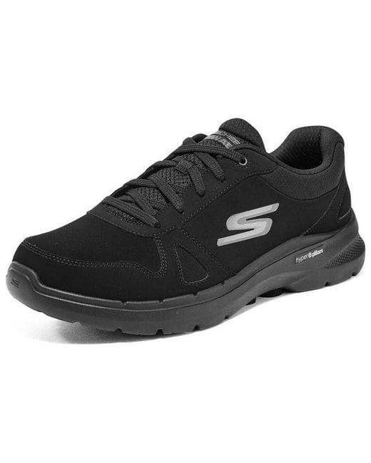 Skechers Black Go Walk Hyper Burst for men