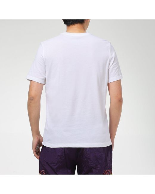 Nike Blue Mnkdrytee Brs Training Soccer/Football Sports Short Sleeve for men