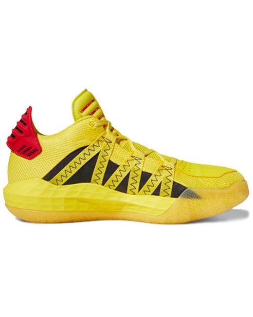 Adidas Yellow Dame 6 Gca 'Hot Rod' for men