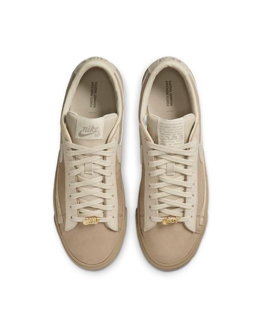 Nike Natural Forty Percent Against Rights X Blazer Low Sb for men