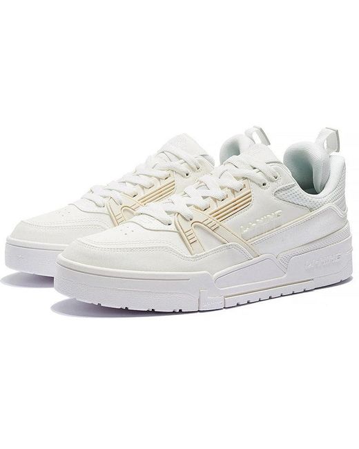 Li-ning White 001 Btc 'Cream' for men