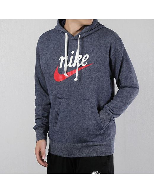 Nike Blue As Sportswear Heritage Po Gx Midnight for men