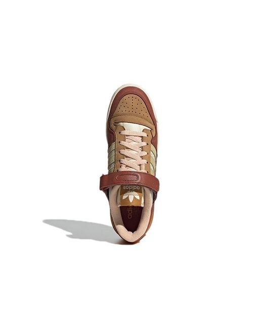 Adidas Brown Originals Forum 84 Low Great Outdoors Wild Sepia Sneakers for men