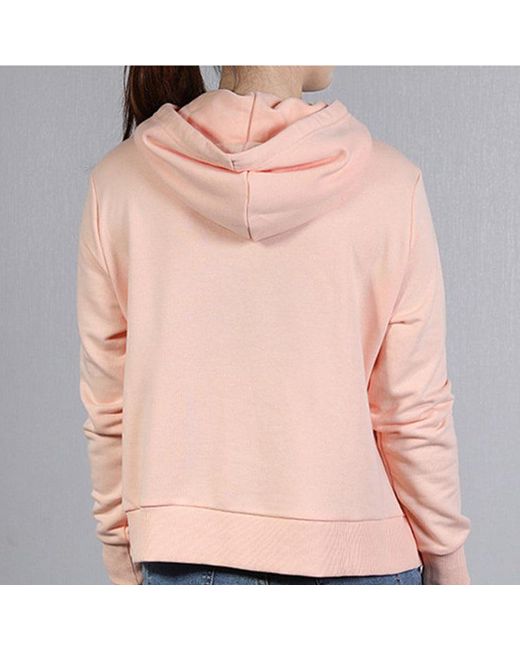 PUMA Pink (Wmns) Classics Logo Hoodie