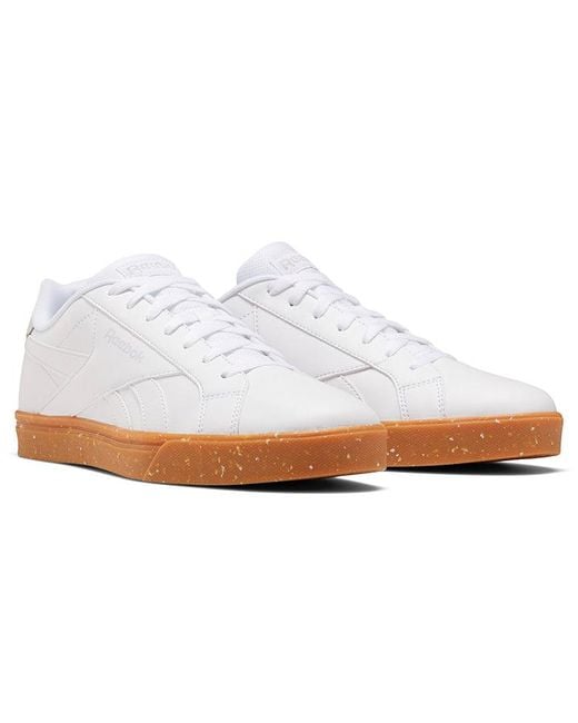 Reebok White Royal Complete 3 Low Sneakers